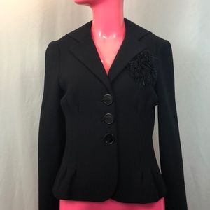 Moschino Cheap and Chic peplum jacket black GUC